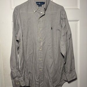 Ralph Lauren Men's Checkered Button-Down Shirt